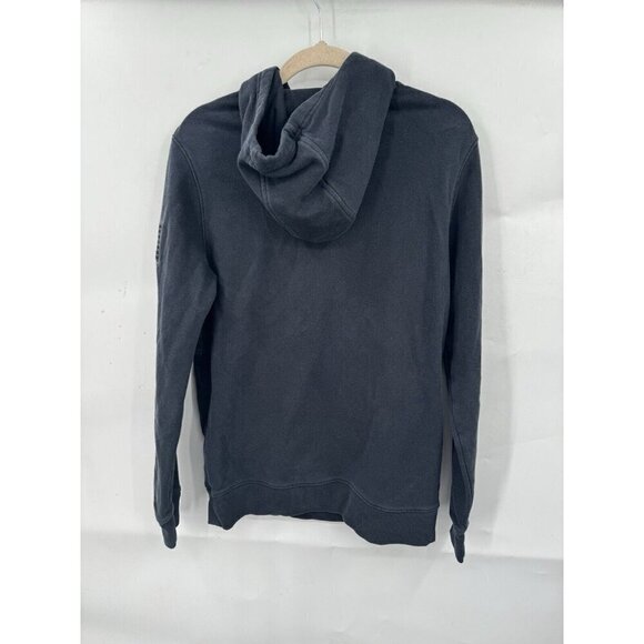 Under Armour Project Rock Respect Hooded Sweatshirt Men Small Black Hoodie - Picture 3 of 10